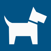Piktogramm-Zeichen Hundeschild  | 150*150 mm